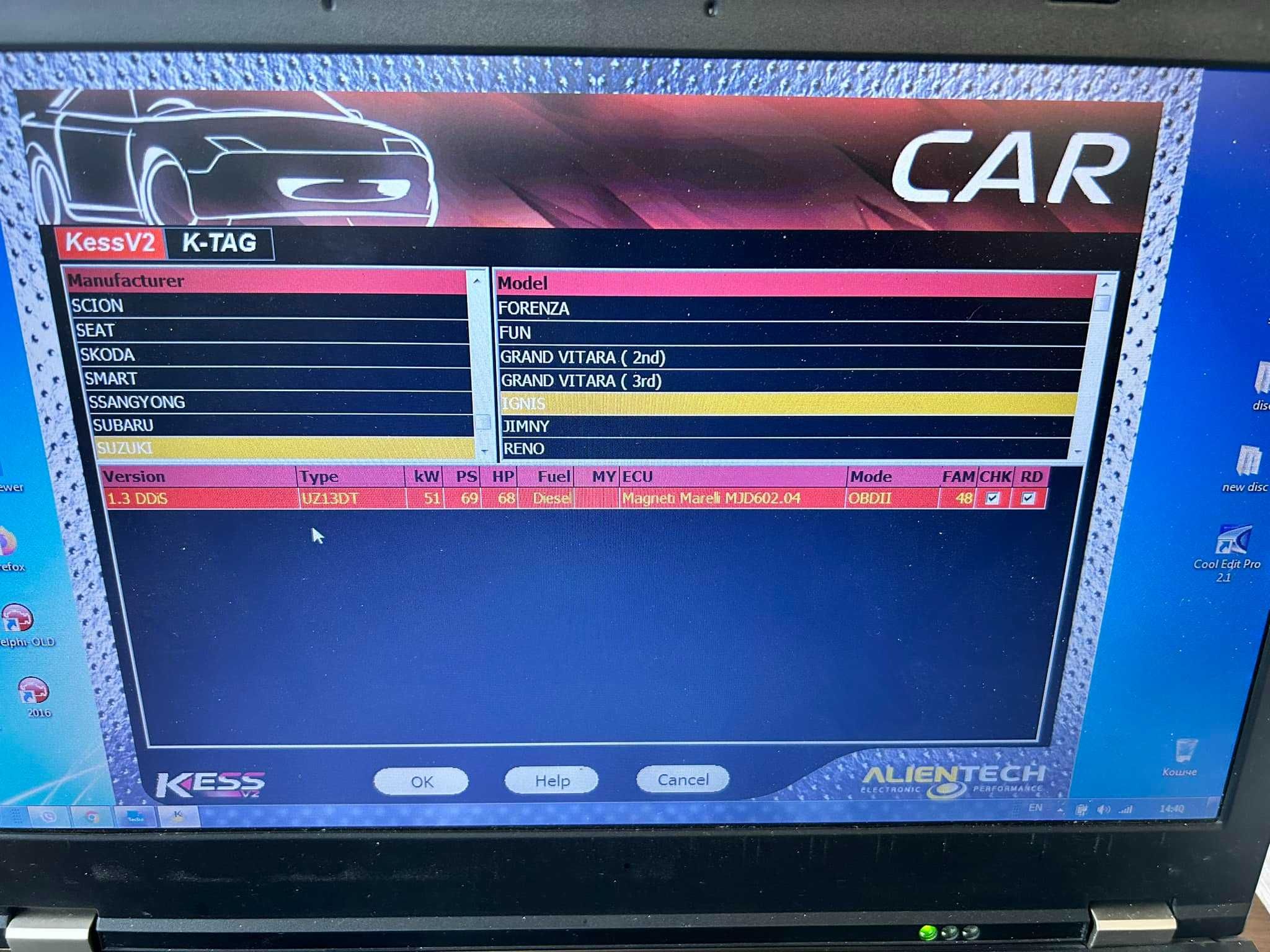 DPF off, EGR off, Lambda sonda OFF, AdBlue OFF