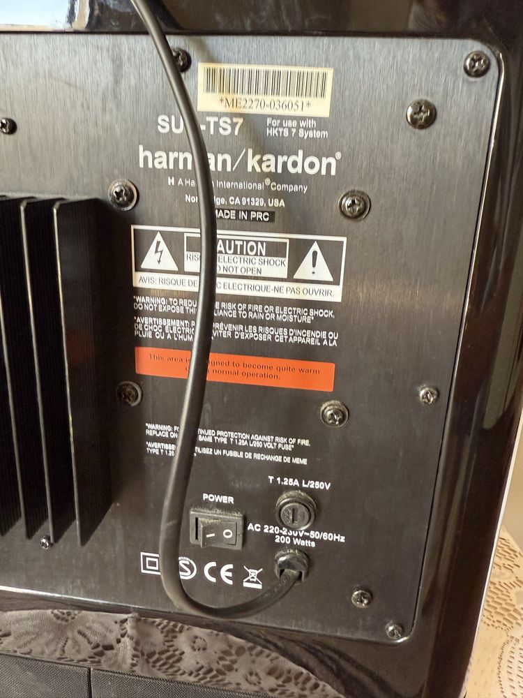 Активен Subwoofer 10” Harman Kardon SUB-TS7