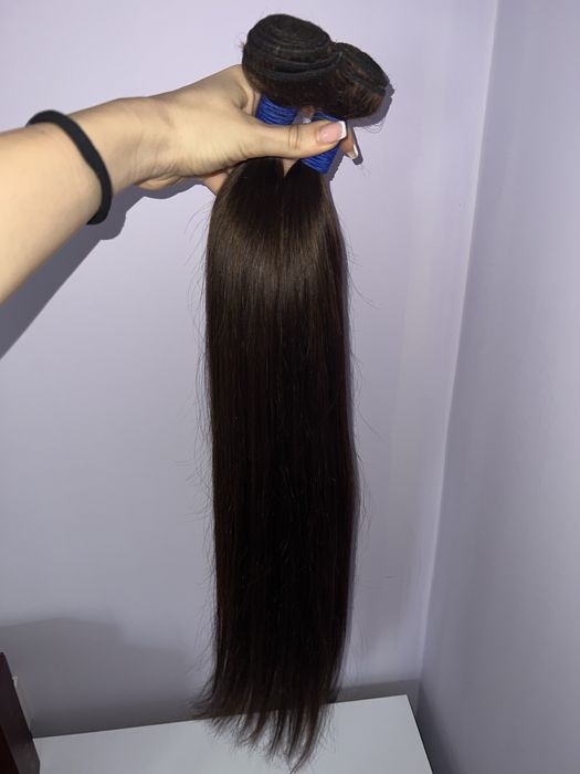 Екстеншъни от естествена коса 200 грама 60 см