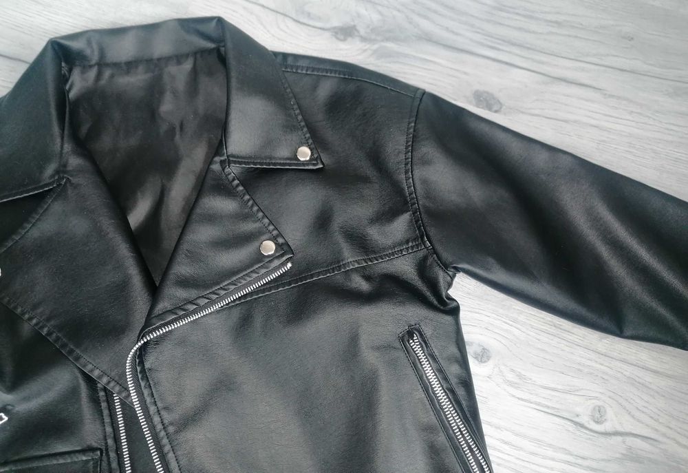 Geaca dama imitație piele oversize xs