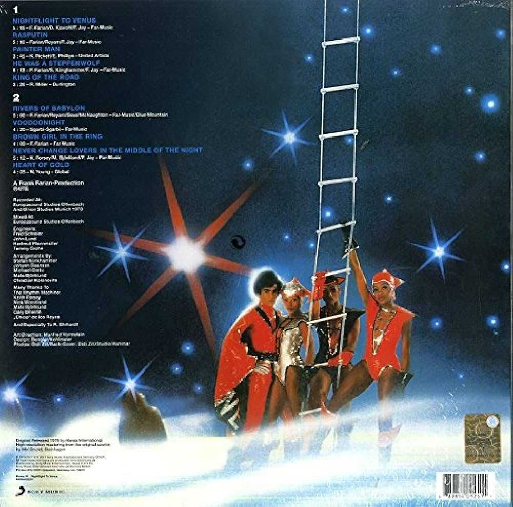 Boney M Nightflight To Venus Vinyl