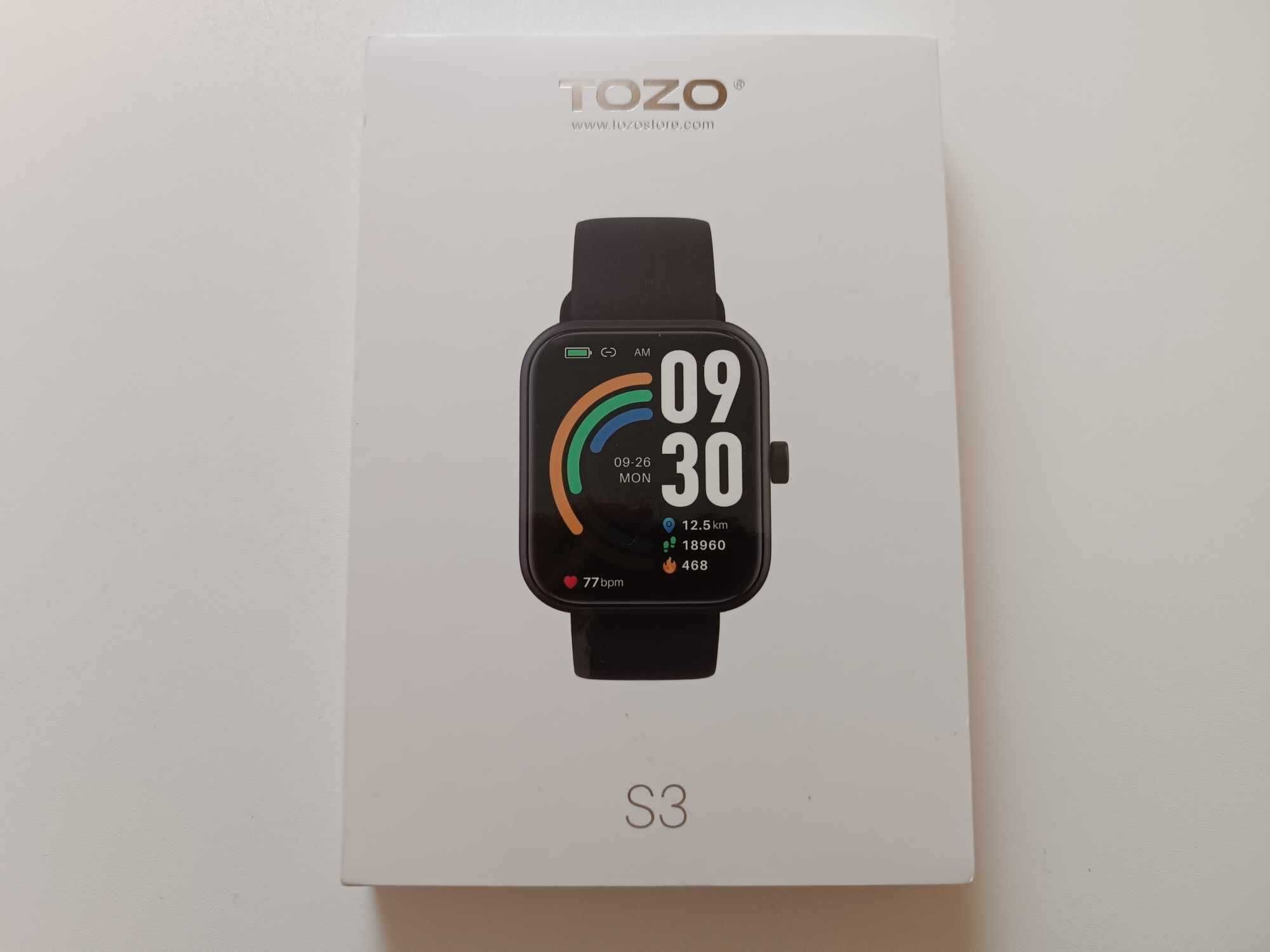 TOZO S3 Smart Watch Compatible iPhone & Android