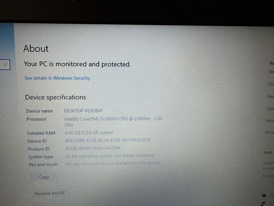 Vand laptop ASUS X540L