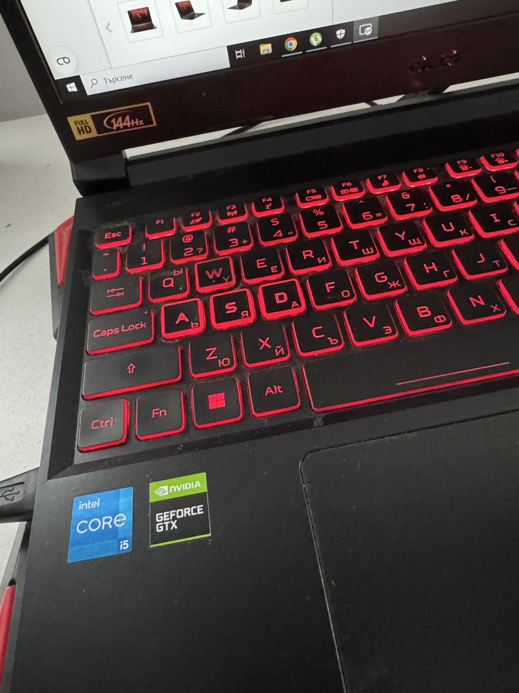 Acer nitro 5 геймърски лаптоп