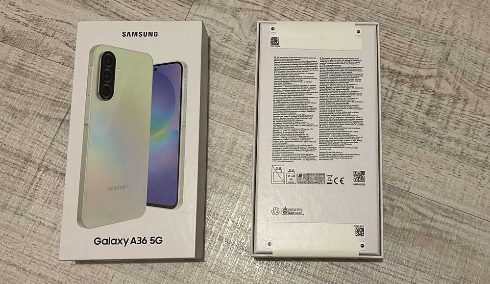 Telefon Samsung A36, Dual SIM, 8GB RAM, 256GB, 5G, Awesome Lime