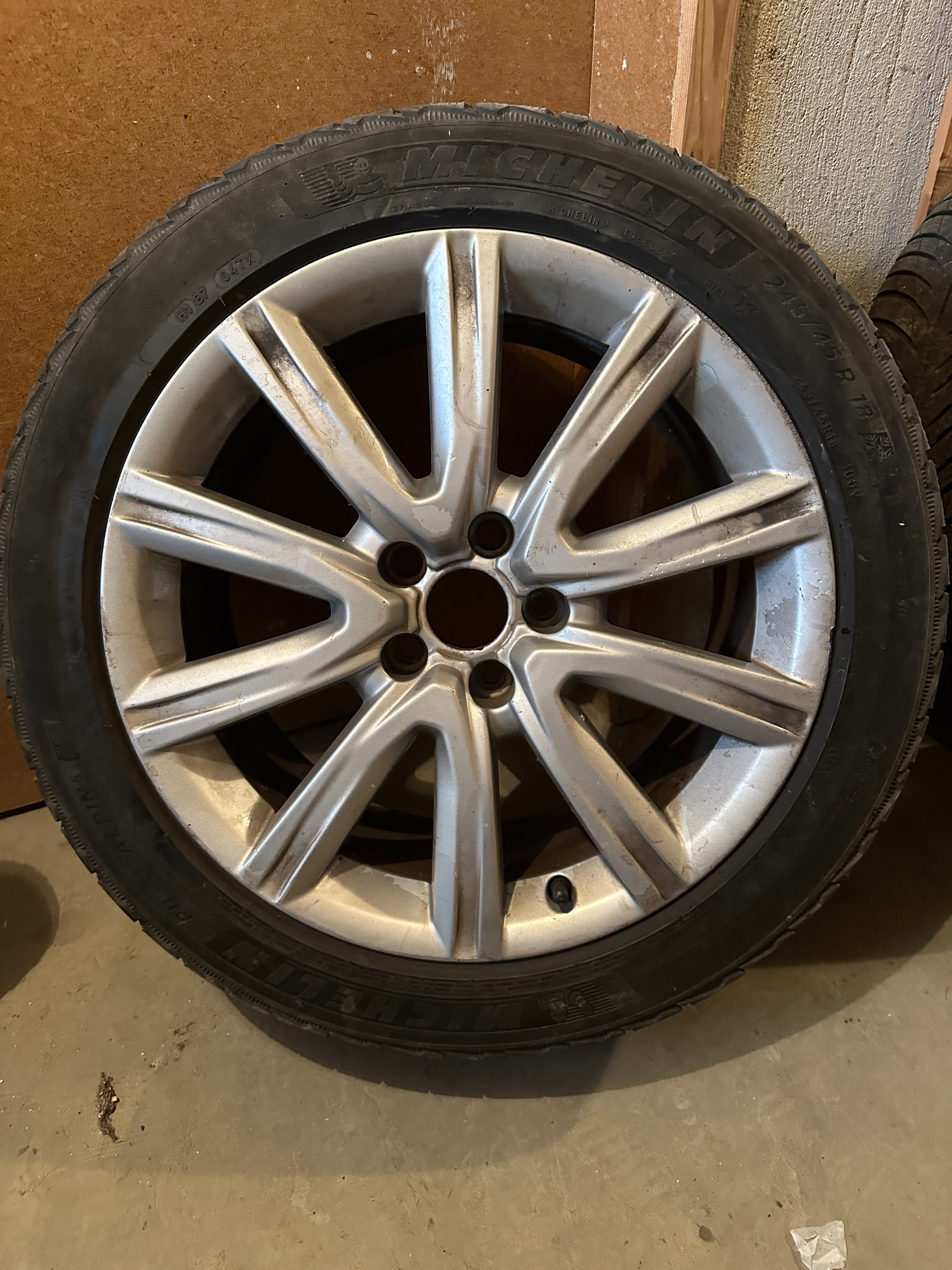 Джанти с гуми 18-ки 5х112 - Vag Group-(Audi-VW-Skoda-Seat)