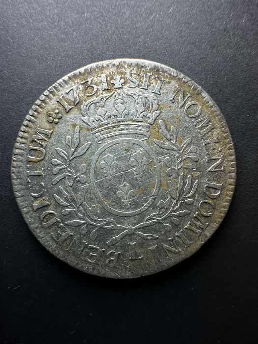 Франция 1 екю Луи XV 1731 L