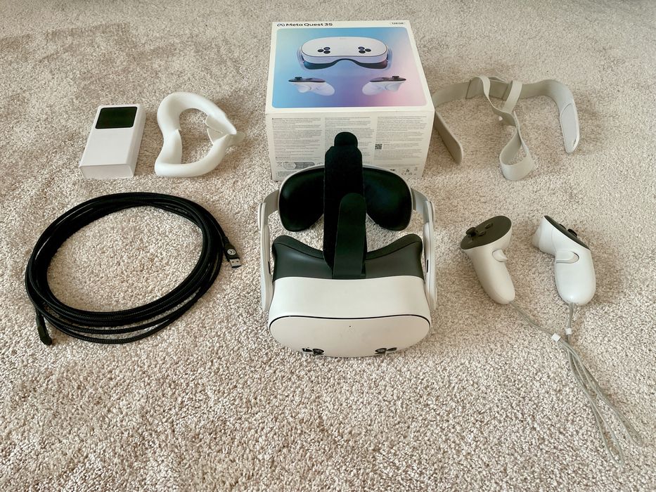 Meta Quest 3s 128GB – Kit complet + Accesorii + Garantie