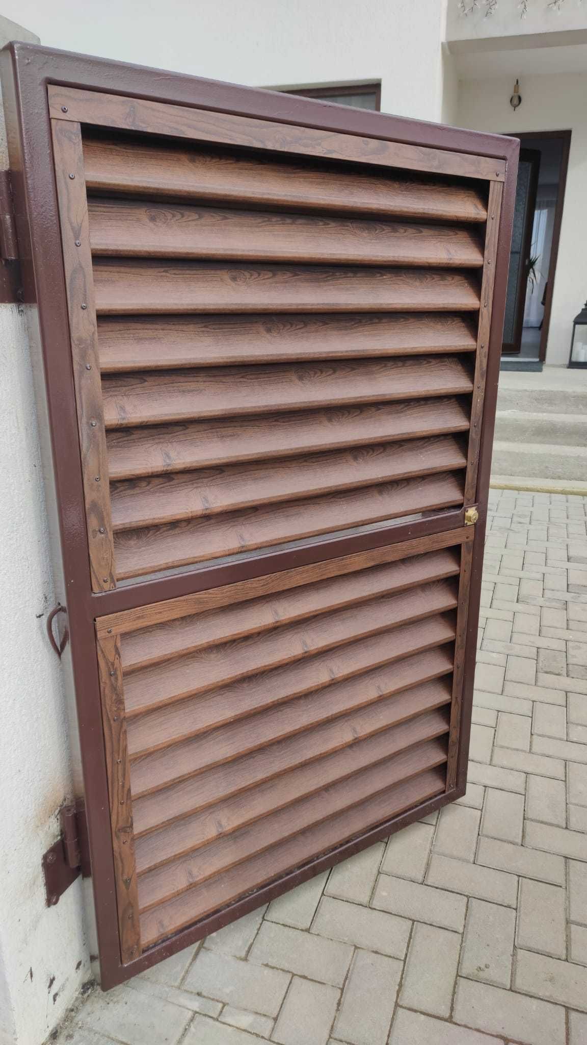 Garduri si porti din profile metalice tip "jaluzea" model 2