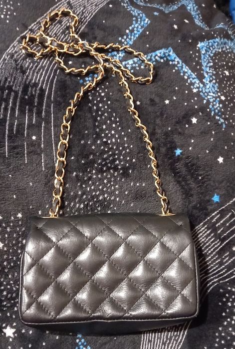 Geanta din piele, de umar Celia