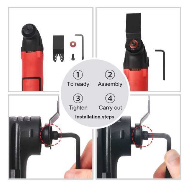 Unealta multifunctionala electrica 220-240V 300W 23000RPM 35 Accesorii