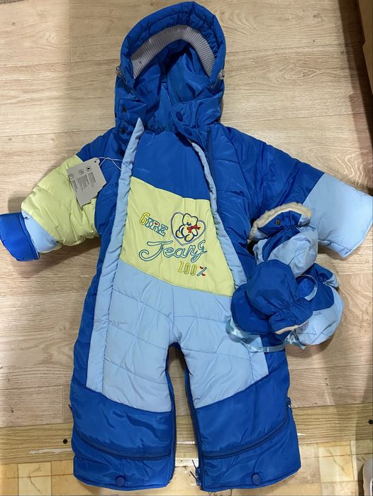 Детский зимний комбинезон
