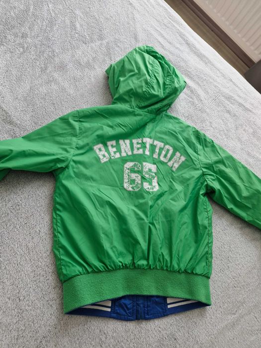 Geaca de vant Benetton, fata-verso