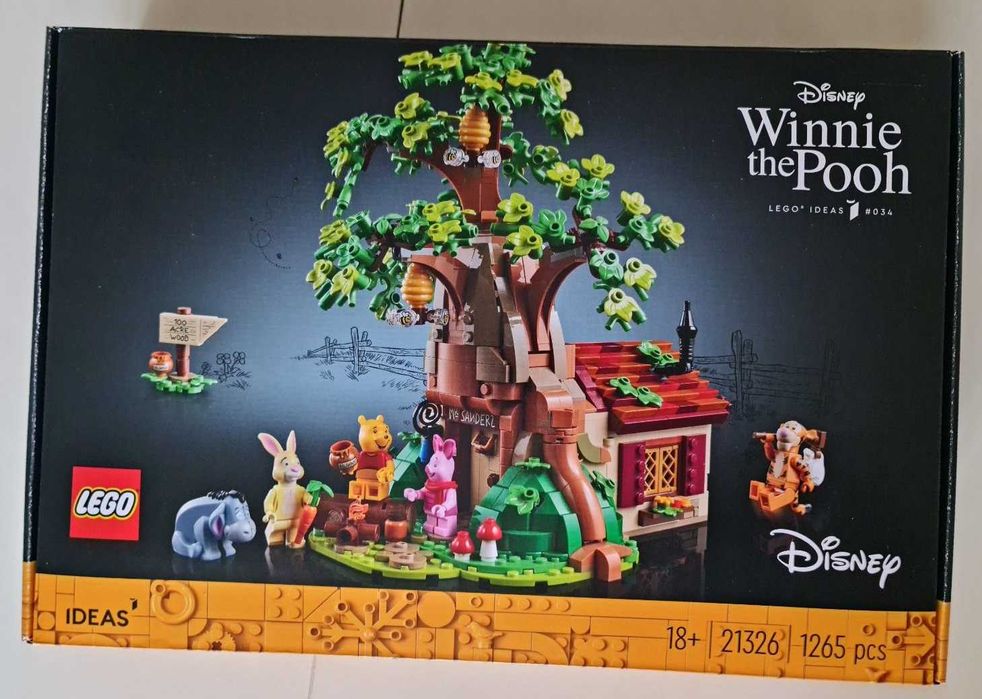 НОВ LEGO Ideas - Winnie the Pooh 21326 МЕЧО ПУХ