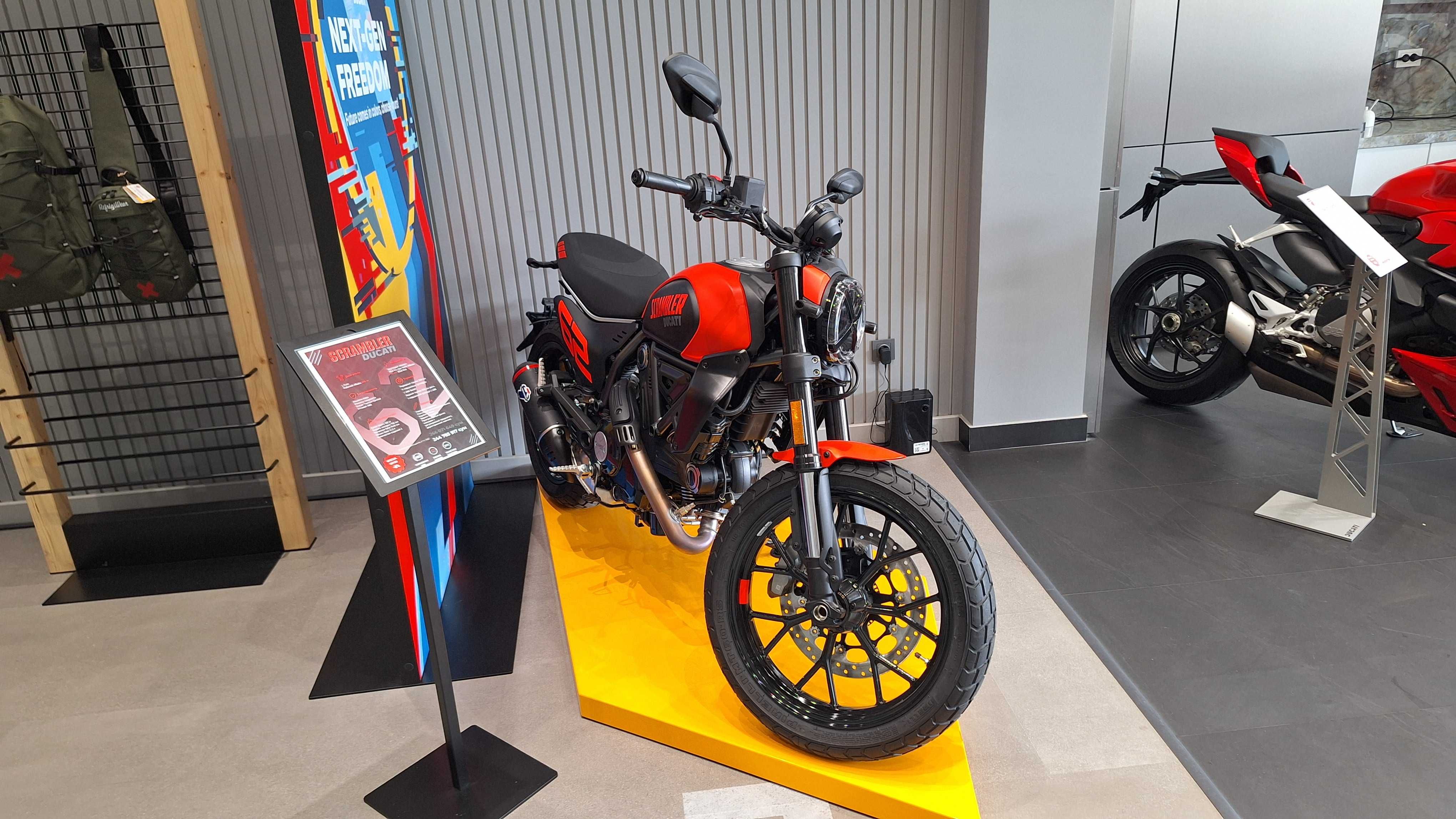 Ducati Scrambler Full Throttle mototsikli Toshkentda!