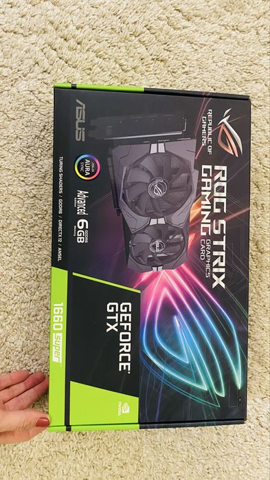 Placa video ASUS ROG Strix GeForce GTX 1660 SUPER Advanced 6GB