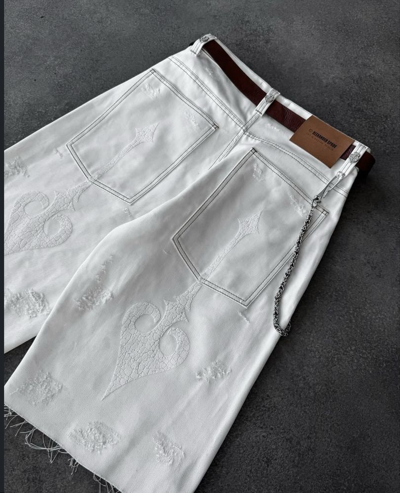 Alexander spade white phantom jorts ( size M)