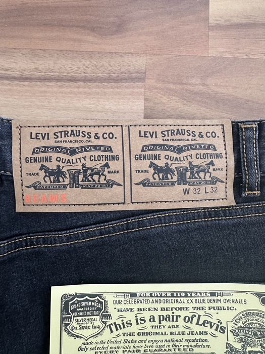 Levi’s × BEAMS – Оригинални колаборационни дънки • W32 L32