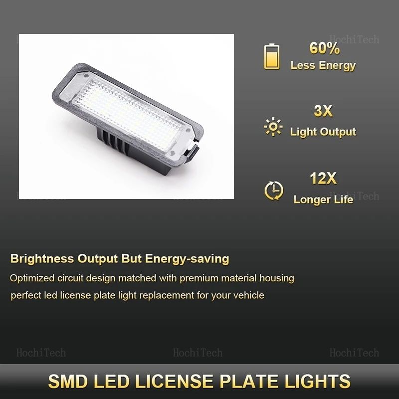 LED плафони за регистрационен номер за ваг групата