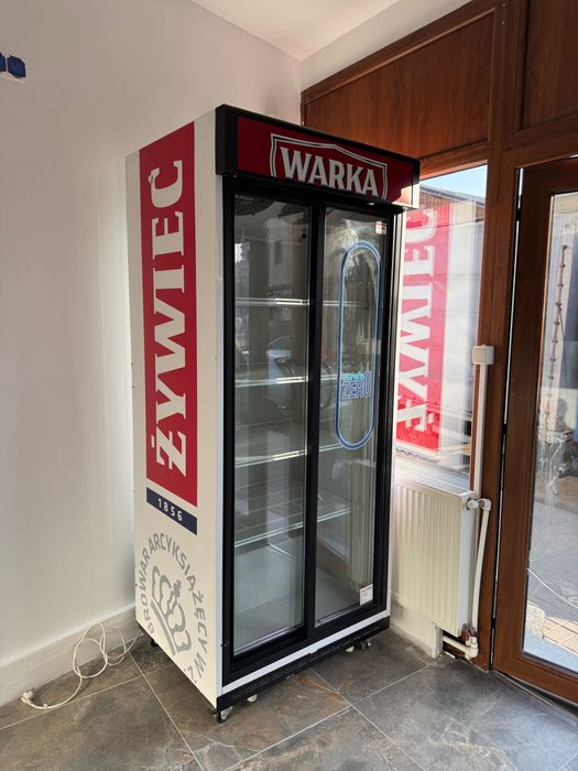 Vitrina verticală dublă electronică