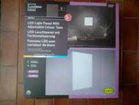 Plafoniera led Livarno, 3000lum,telecomanda,45x45,2700-6500K, dimabila