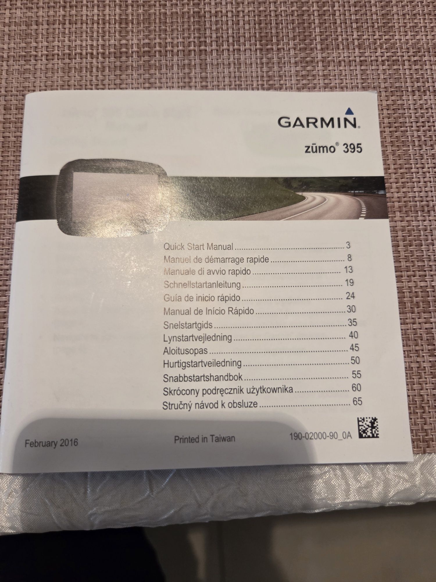 Navigator Garmin Zumo 395