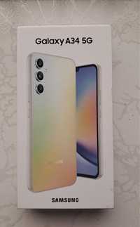 Samsung  Galaxy A34 5G 256 ГБ серебристый