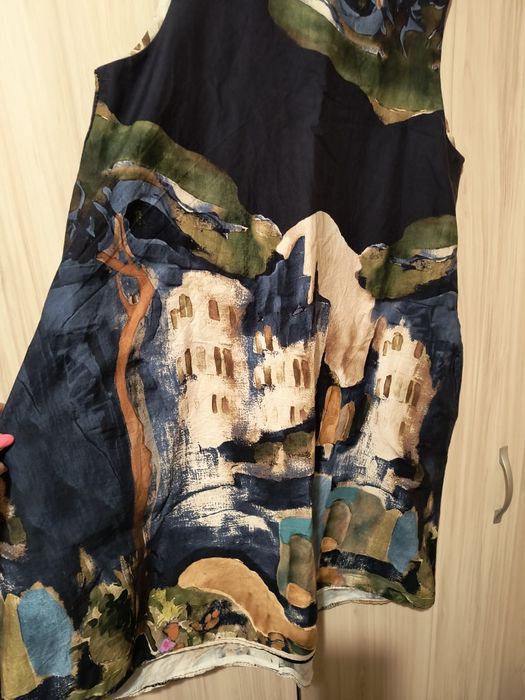 Рокля М размер с красив принт