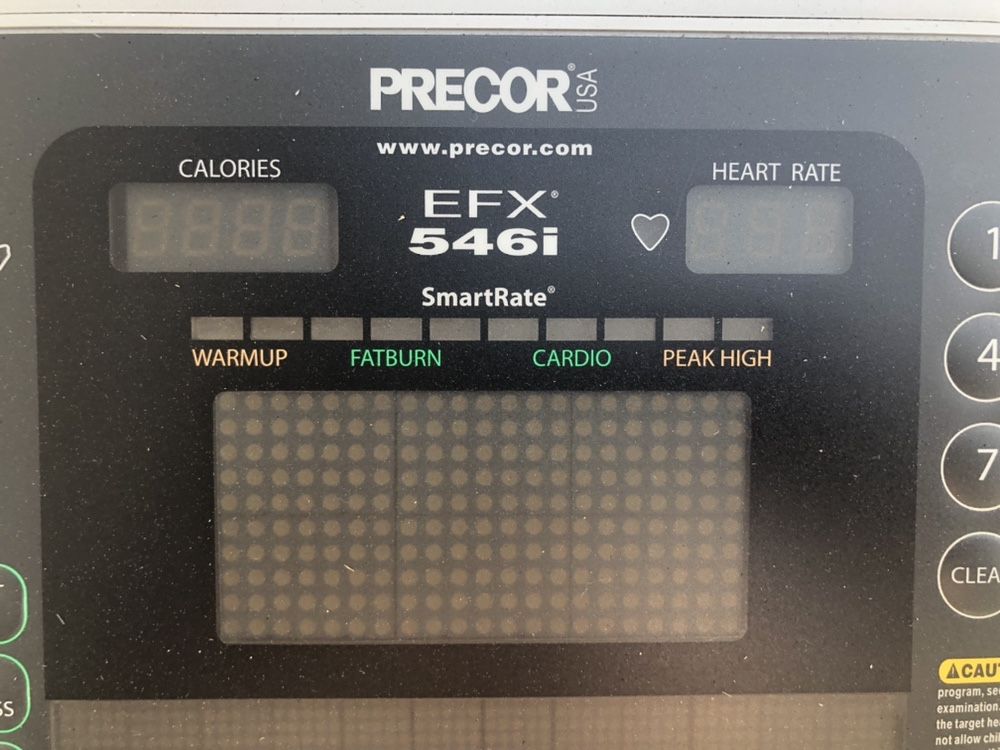 PRECOR EFX® 576i професионален фитнес уред , крос тренажор,степер
