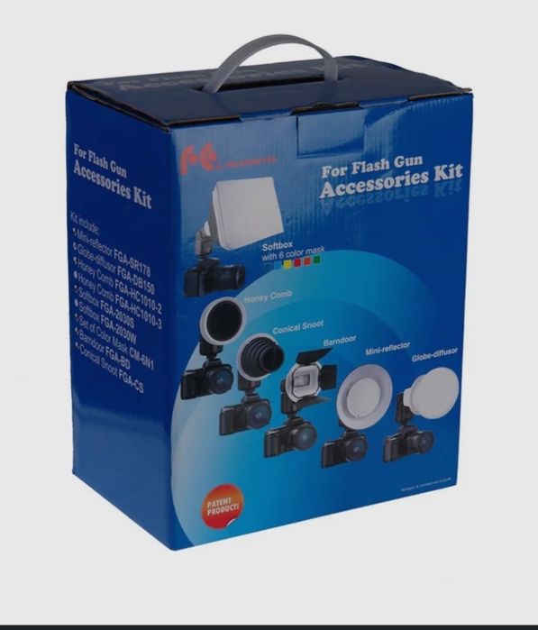 Комплект насадок Falkon eyes - FGA - K7 для накамерных вспышек