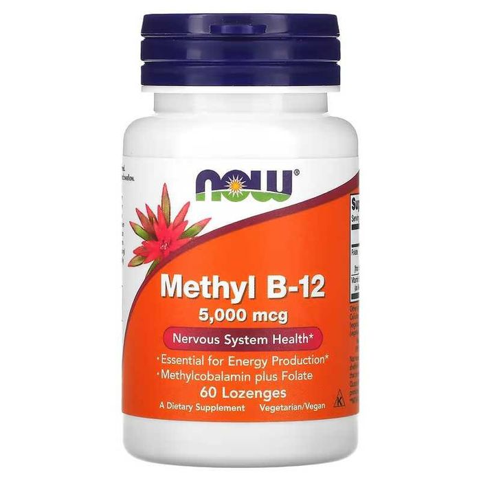 NOW Foods Methyl B-12 Метил B 12 NOW metil метил Б12 B12