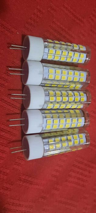Set 5 leduri G4 cu 75 leduri pentru 220 V