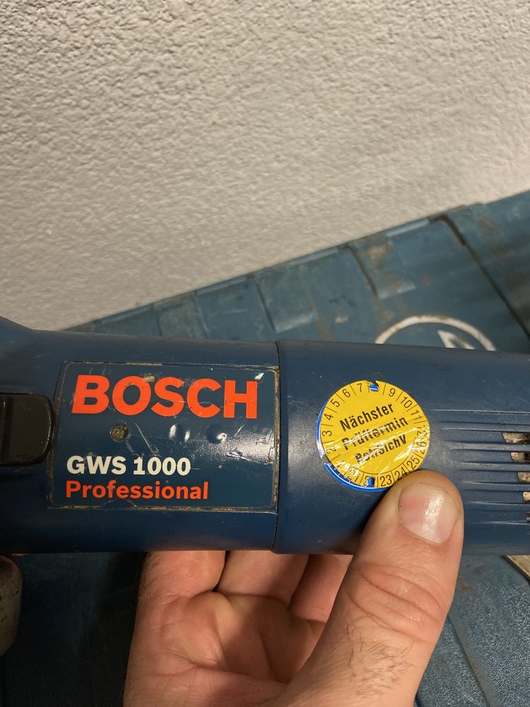 Bosch gws 1000 flex polizor unghiular makita hilti dewalt