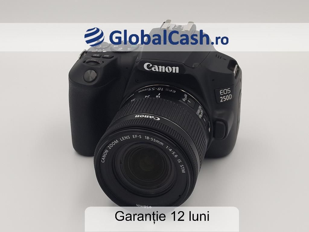 Canon Eos 250d Grad A Obiectiv Efs 18-55mm | GlobalCash #L23329