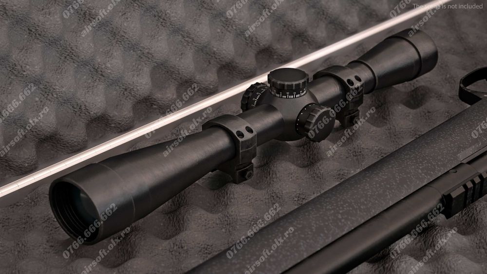 Pusca ~OMEGA~ Luneta NOUA [Piston Metal] !! (Accesorii) Carabina Arc
