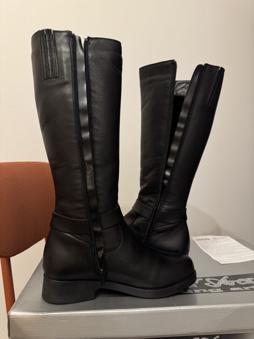 Cizme de piele Cavali Shoes