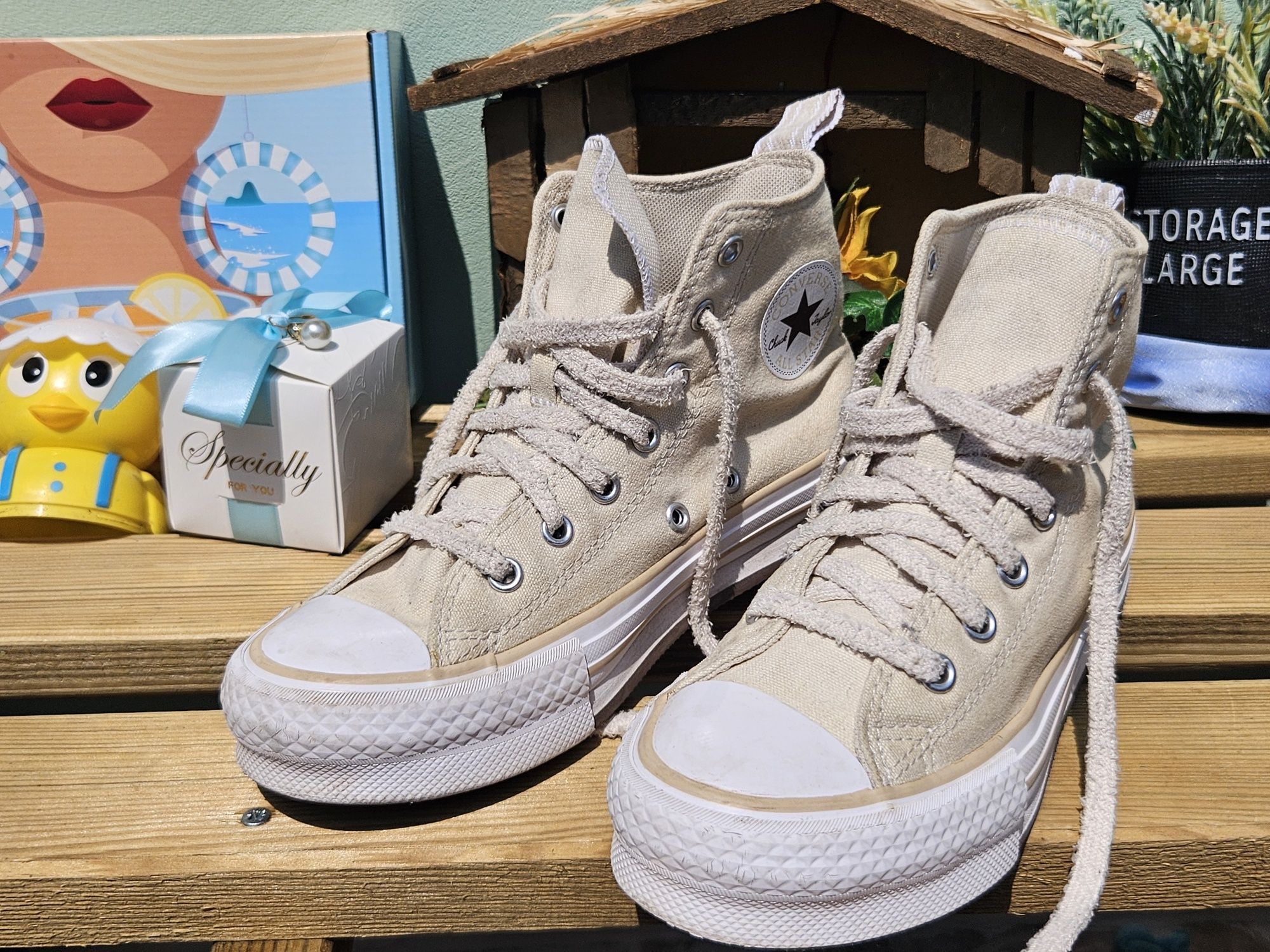 Converse кецове на платформа N34