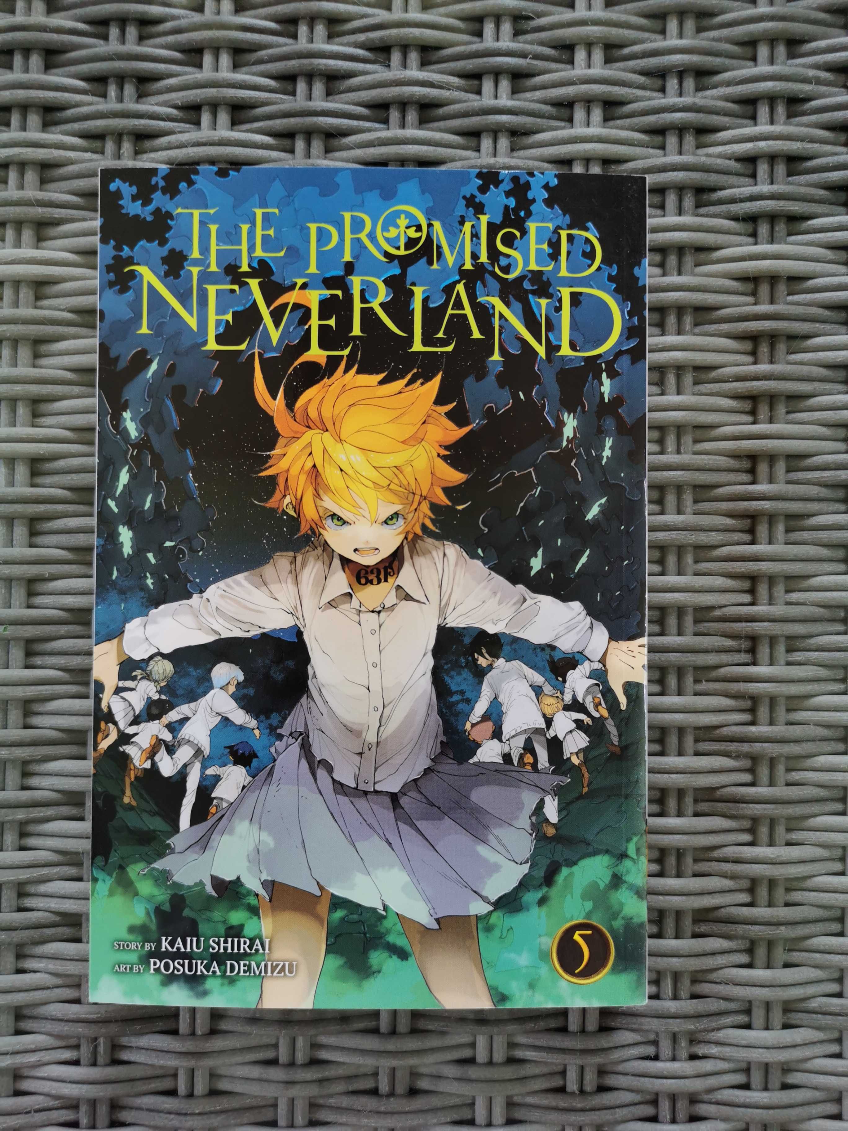 Volume manga: The promised neverland ( volumele 1-5)