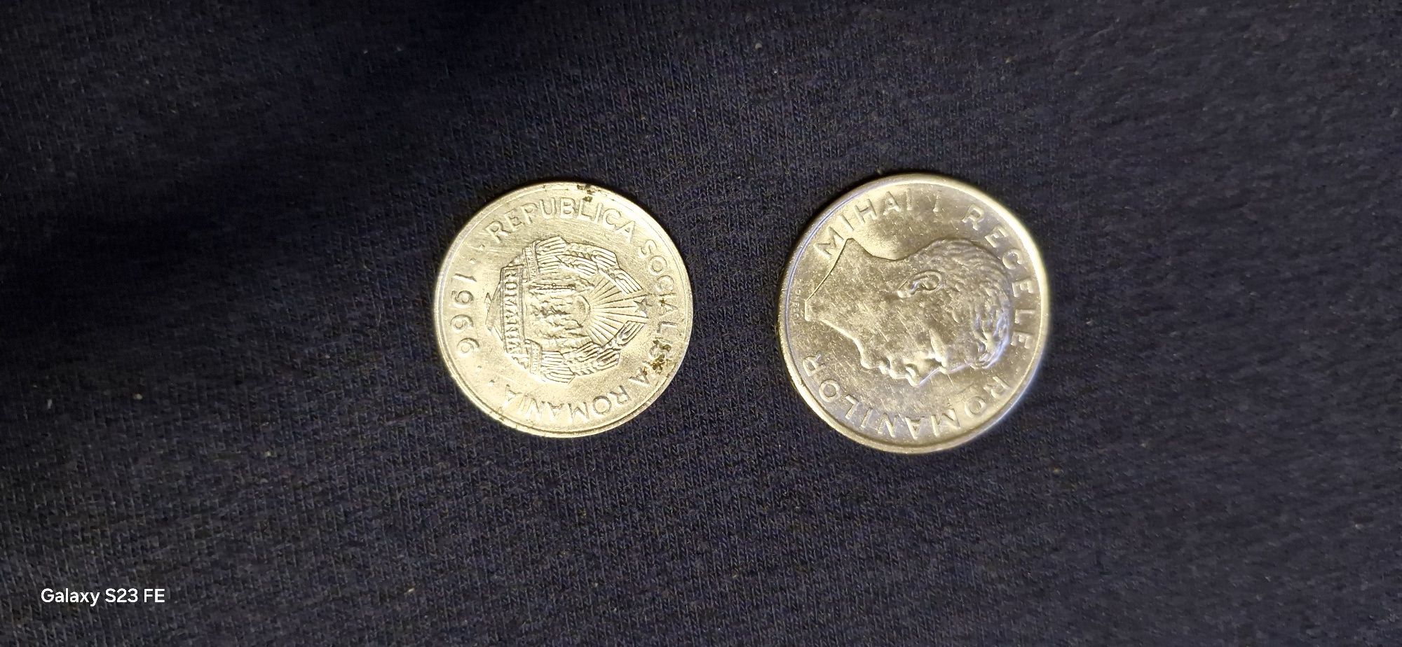Monede 100 lei 1943 si 1 leu 1966