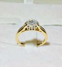 Золотое кольцо с бриллиантами 583 Россия