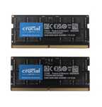 Crucial 64GB DDR5 5600MHz CL46 SODIMM RAM