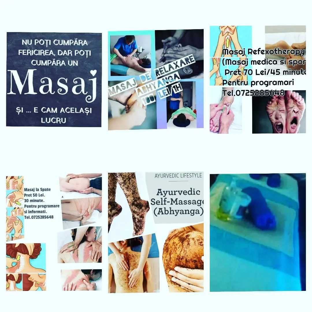 Tehnician Masseur cu experienta 100% Masaj (Sector 2)