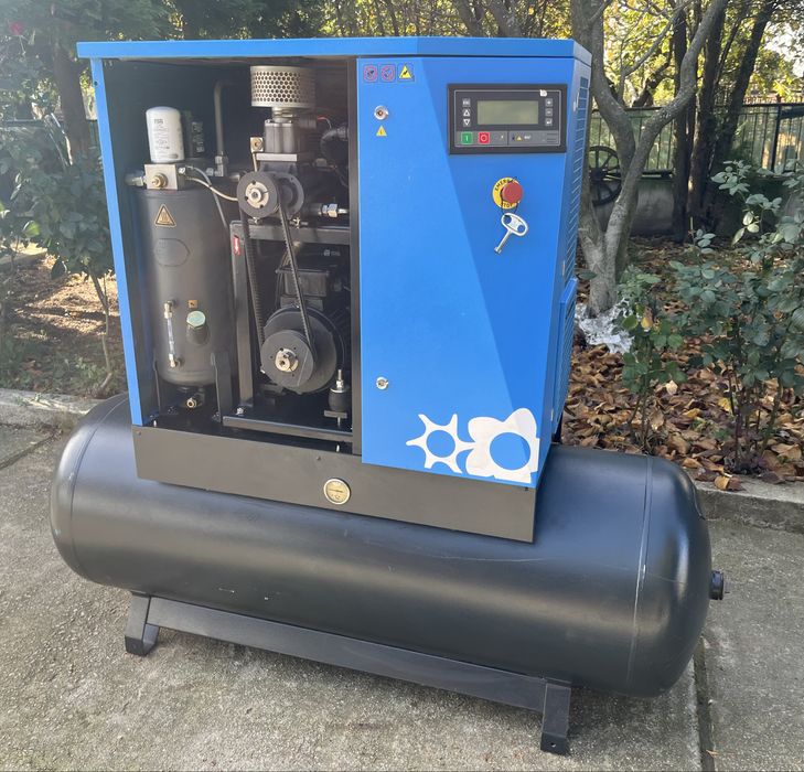 Винтов компресор Abac Formula 7.5kw с ресивър 500lt и вграден сушител