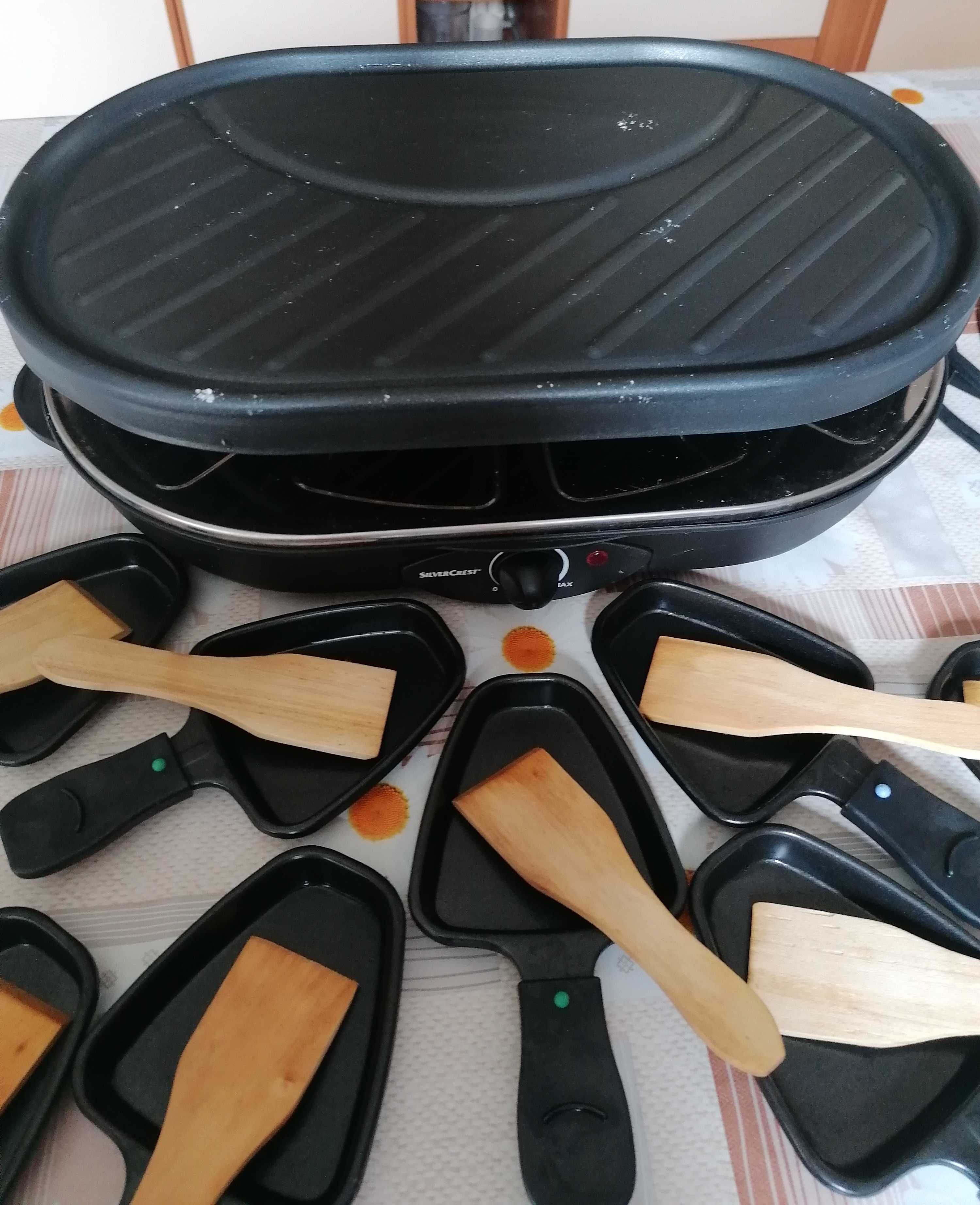 Gratar electric Raclette pentru 8 persoane