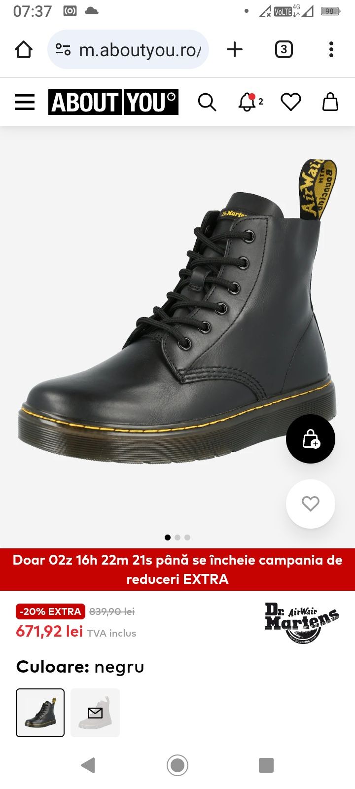 Ghete dr. Martens