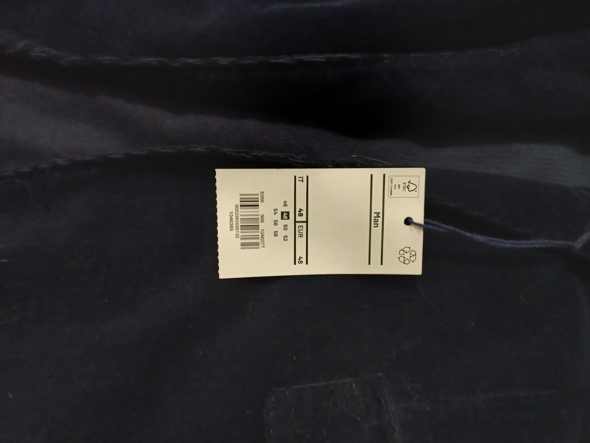 Sacou material gins culoare blomaren nou cu eticheta