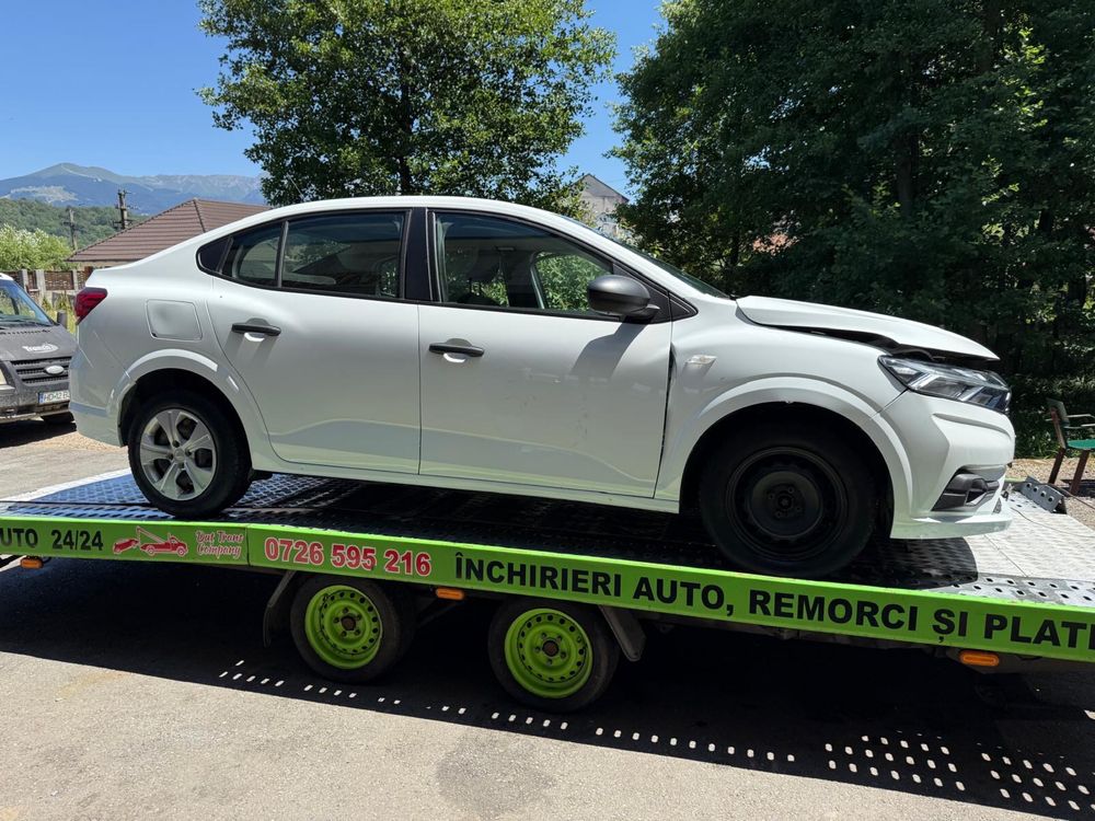 Dacia Logan benzina si gpl avariat lovit avariata