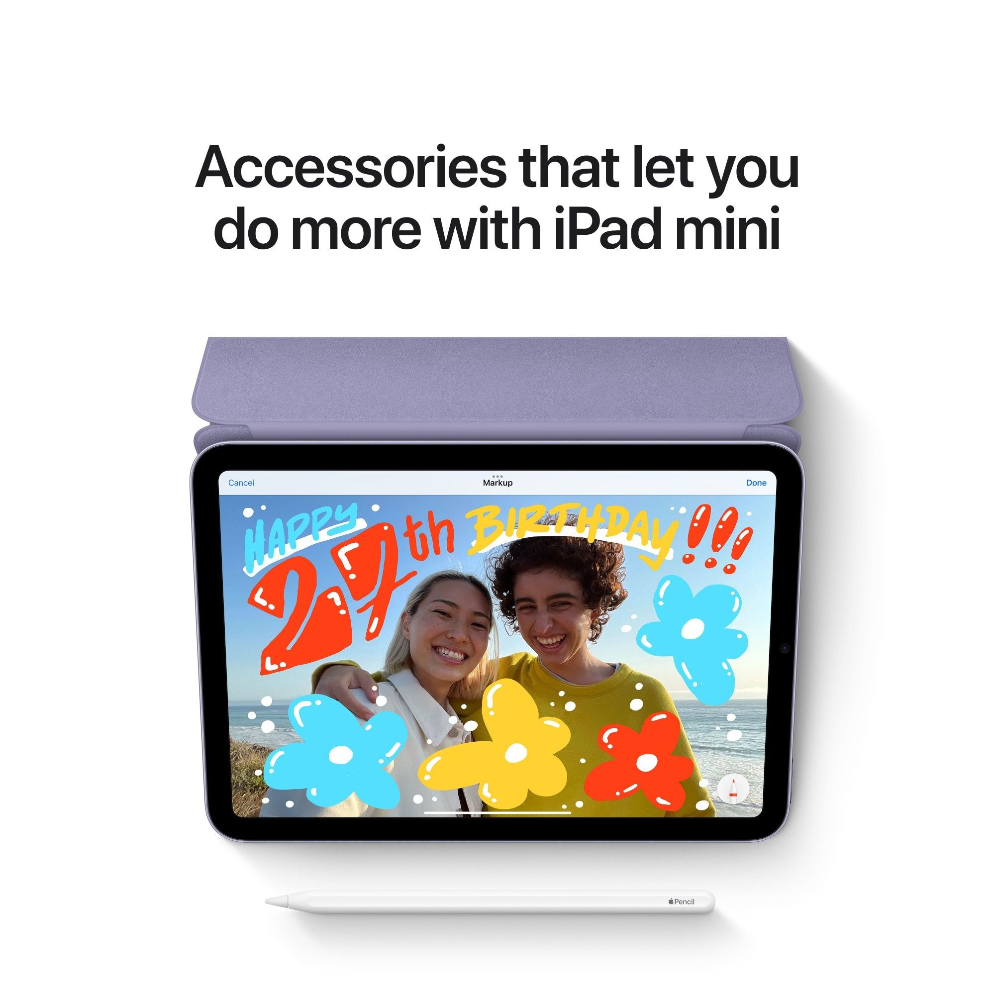 НОВИ Apple iPad Mini 6-то Поколение Cellular, 64BG, PURPLE - Гаранция