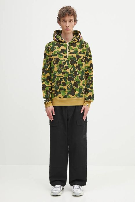 A Bathing Ape hanorac de bumbac ABC camo shark