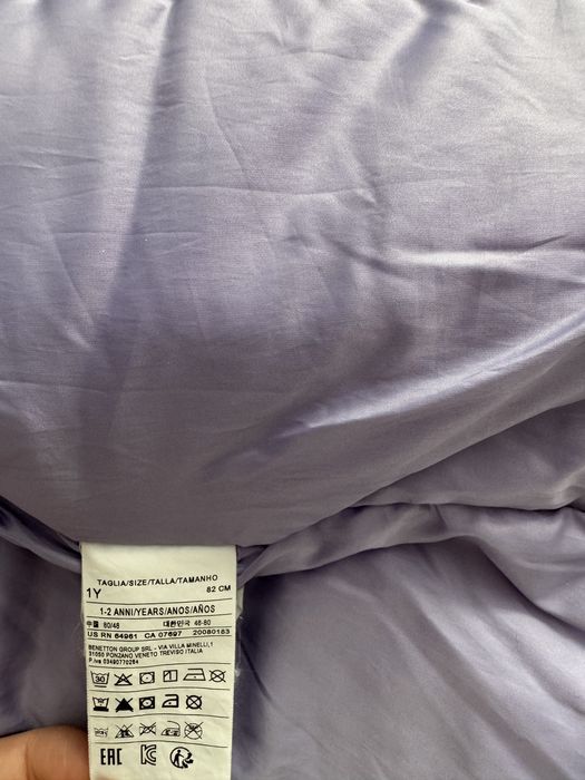 Зимни яке за бебе Benetton размер 82 см